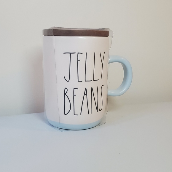 New Rae Dunn Jelly Beans Mug with Lid - Picture 3 of 10